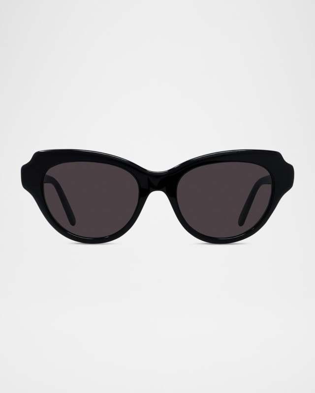 Slim Acetate Cat-Eye Sunglasses